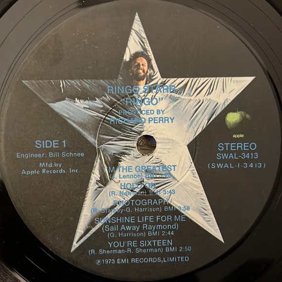Ringo Starr - “RINGO” Vinyl LP - Picture 4 of 5